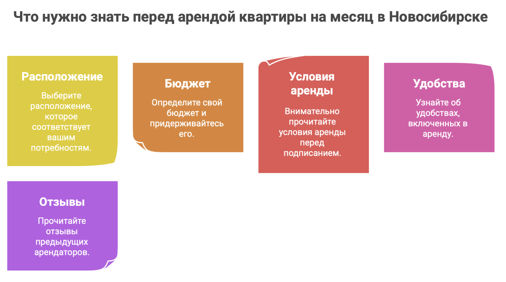 снять квартиру на месяц в Новосибирске
